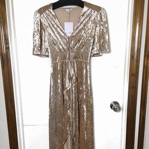 Crushed Velvet Dress